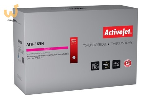 Activejet ATH-263N Toner (zamiennik HP 648A CE263A; Supreme; 11000 stron; czerwony) Activejet ATH-263N Toner (zamiennik HP 648A CE263A; Supreme; 11000 stron; czerwony)