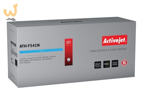 Activejet ATH-F541N Toner (zamiennik HP 203A HP203A CF541A CRG 054 CRG054; Supreme; 1300 stron; niebieski) Activejet ATH-F541N Toner (zamiennik HP 203A HP203A CF541A CRG 054 CRG054; Supreme; 1300 stron; niebieski)