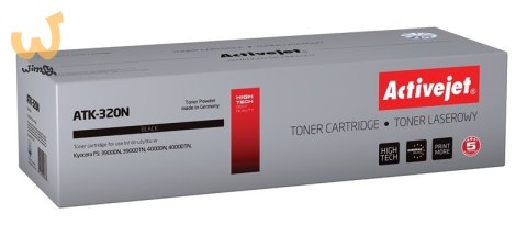 Activejet ATK-320N Toner (zamiennik Kyocera TK-320; Supreme; 15000 stron; czarny) Activejet ATK-320N Toner (zamiennik Kyocera TK-320; Supreme; 15000 stron; czarny)