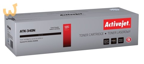 Activejet ATK-340N Toner (zamiennik Kyocera TK-340; Supreme; 12000 stron; czarny) Activejet ATK-340N Toner (zamiennik Kyocera TK-340; Supreme; 12000 stron; czarny)