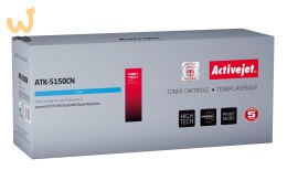 Activejet ATK-5150CN Toner (zamiennik Kyocera TK-5150C; Supreme; 10000 stron; niebieski)