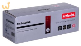 Activejet ATL-546BNXX Toner (zamiennik LEXMARK C546U1KG; Supreme; 8000 stron; czarny)