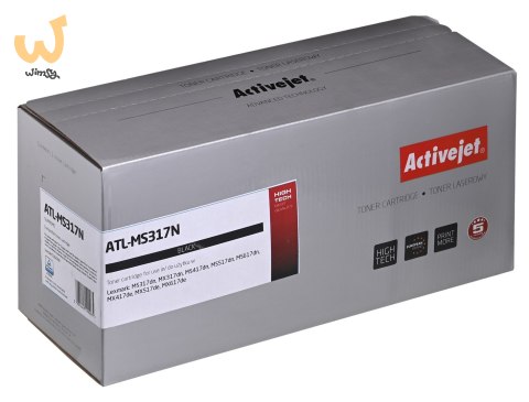 Activejet ATL-MS317N Toner (zamiennik do Lexmark 51B2000, Supreme; 2500 stron; czarny) Activejet ATL-MS317N Toner (zamiennik do Lexmark 51B2000, Supreme; 2500 stron; czarny)