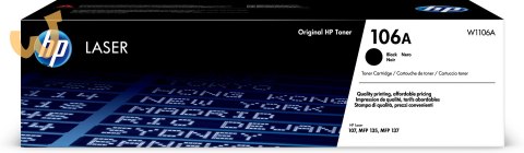 Toner HP czarny HP 106A, HP106A=W1106A, 1000 str. Toner HP czarny HP 106A, HP106A=W1106A, 1000 str.