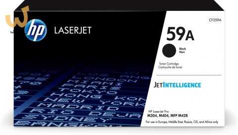 Toner HP czarny HP 59A, HP59A=CF259A, 3000 str. Toner HP czarny HP 59A, HP59A=CF259A, 3000 str.