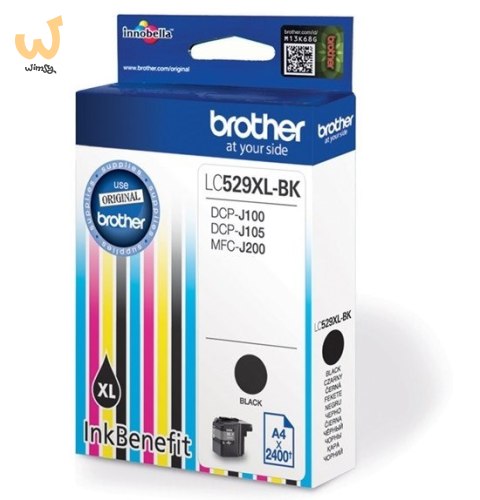 Tusz Brother czarny LC529XLBKAP2=LC-529XLBK, 2400 str. Tusz Brother czarny LC529XLBKAP2=LC-529XLBK, 2400 str.