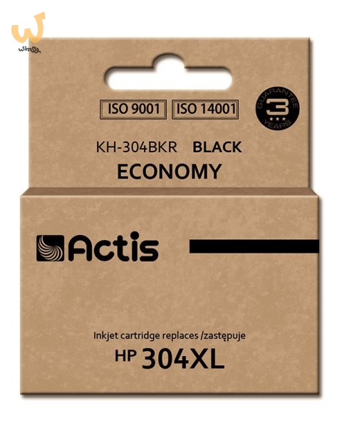 Actis KH-304BKR Tusz (zamiennik HP 304XL N9K08AE; Premium; 20 ml; czarny) Actis KH-304BKR Tusz (zamiennik HP 304XL N9K08AE; Premium; 20 ml; czarny)