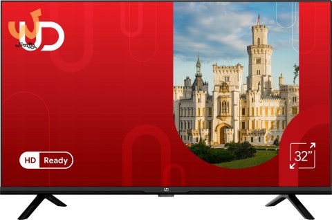 Telewizor 32" UD 32DW4210 HD, LED, PAL, SECAM, DVB-T2/S2 Telewizor 32" UD 32DW4210 HD, LED, PAL, SECAM, DVB-T2/S2
