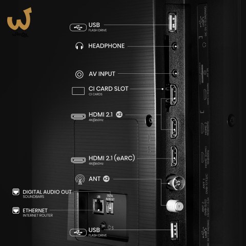 Telewizor Hisense 65E7NQ QLED 65" 4K Ultra HD VIDAA Dolby Atmos DVB-T2 Czarny Telewizor Hisense 65E7NQ QLED 65" 4K Ultra HD VIDAA Dolby Atmos DVB-T2 Czarny