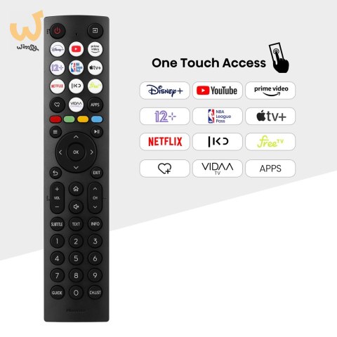 Telewizor Hisense Smart TV Hisense 32A4N HD LED D-LED Czarny Telewizor Hisense Smart TV Hisense 32A4N HD LED D-LED Czarny