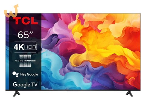 Telewizor TCL 65V6B LED 65'' 4K Ultra HD Google TV Dolby Audio DVB-T2 Czarny Telewizor TCL 65V6B LED 65'' 4K Ultra HD Google TV Dolby Audio DVB-T2 Czarny