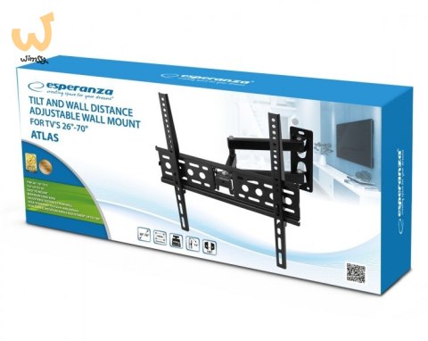 ESPERANZA UCHWYT DO TV 26''-70'' ATLAS ERW016 ESPERANZA UCHWYT DO TV 26''-70'' ATLAS ERW016