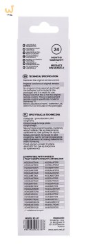 Pilot uniwersalny SAVIO RC-07 (telewizory)