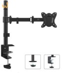 Uchwyt biurkowy do monitora Maclean MC-690 (biurkowy, Obrotowy, Uchylny; 13" - 27"; max. 8kg)
