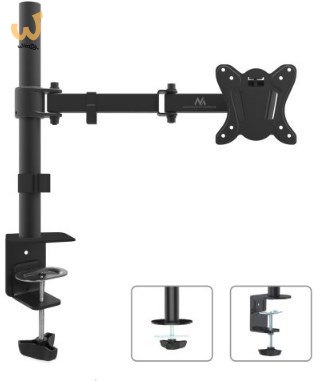 Uchwyt biurkowy do monitora Maclean MC-690 (biurkowy, Obrotowy, Uchylny; 13" - 27"; max. 8kg) Uchwyt biurkowy do monitora Maclean MC-690 (biurkowy, Obrotowy, Uchylny; 13" - 27"; max. 8kg)