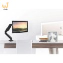 Uchwyt biurkowy do monitora Maclean MC-860 (biurkowy; 13" - 27"; max. 8kg)