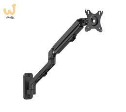 GEMBIRD BIURKOWE REGULOWANE RAMIĘ/UCHWYT NA MONITOR DO MONTAŻU NA ŚCIANIE 17-27, VESA 100X100MM, DO DO 7 KG