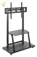GEMBIRD STOJAK POD TELEWIZOR 37" - 100" MOBILNY - NA KÓŁKACH, VESA MAX 800 X 600MM