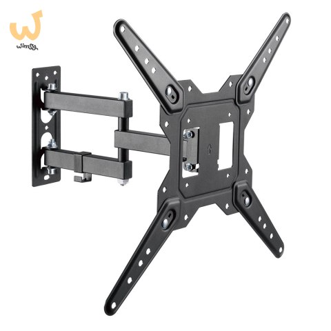 MACLEAN UCHWYT DO TV LUB MONITORA, UNIWERSALNY, MAX VESA 400X400, 23-55", 30KG, CZARNY MC-701N MACLEAN UCHWYT DO TV LUB MONITORA, UNIWERSALNY, MAX VESA 400X400, 23-55", 30KG, CZARNY MC-701N