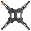MACLEAN UCHWYT DO TV LUB MONITORA, UNIWERSALNY, MAX VESA 400X400, 23-55", 30KG, CZARNY MC-701N