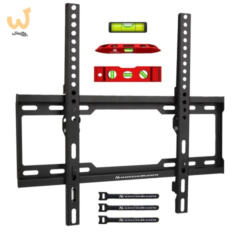 MACLEAN UCHWYT DO TV MAX VESA 400X400, 32-70", 45KG, REG. ODCHYLENIA +0°~-10°, MC-412 MACLEAN UCHWYT DO TV MAX VESA 400X400, 32-70", 45KG, REG. ODCHYLENIA +0°~-10°, MC-412