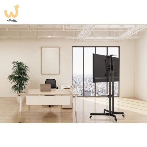 TECHLY STOJAK MOBILNY TV LED/LCD 37-70 CALI 50KG 2 TECHLY STOJAK MOBILNY TV LED/LCD 37-70 CALI 50KG 2