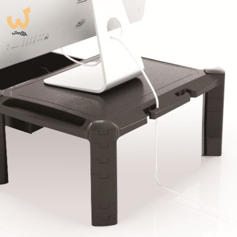 TECHLY STOLIK PODSTAWKA POD MONITOR Z REGULACJĄ WY TECHLY STOLIK PODSTAWKA POD MONITOR Z REGULACJĄ WY