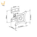TECHLY UCHWYT ŚCIENNY TV LED/LCD 13-30 CALI 23KG O