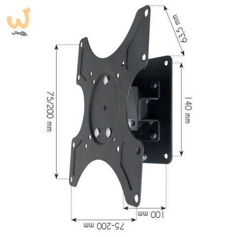 TECHLY UCHWYT ŚCIENNY TV LED/LCD 17-37 CALI 25KG O TECHLY UCHWYT ŚCIENNY TV LED/LCD 17-37 CALI 25KG O