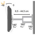 TECHLY UCHWYT ŚCIENNY TV LED/LCD 19-37 CALI 25KG O