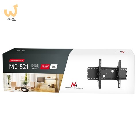 Uchwyt ścienny do telewizora Maclean MC-521B (ścienne, Uchylny - 70"; max. 75kg) Uchwyt ścienny do telewizora Maclean MC-521B (ścienne, Uchylny - 70"; max. 75kg)