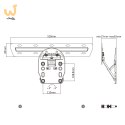 Uchwyt ścienny do telewizora Maclean MC-806 (ścienne; 50" - 65"; max. 50kg)