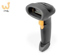 DIGITUS CZYTNIK KODÓW KRESKOWYCH PRZEWODOWY USB-RJ45 2M, 1D, STOJAK W ZESTAWIE DA-81001