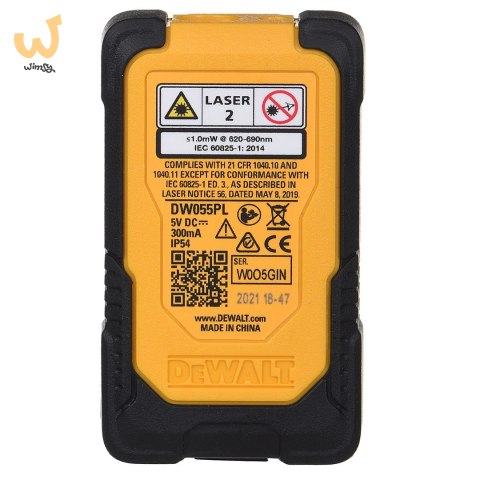 Dalmierz laserowy DEWALT 16m DW055PL-XJ Dalmierz laserowy DEWALT 16m DW055PL-XJ