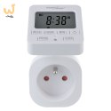 GREENBLUE WŁĄCZNIK CZASOWY- TIMER CYFROWY MAX. OBCIĄŻENIE 16A, IP20 GB605 E