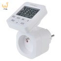 GREENBLUE WŁĄCZNIK CZASOWY- TIMER CYFROWY MAX. OBCIĄŻENIE 16A, IP20 GB605 E