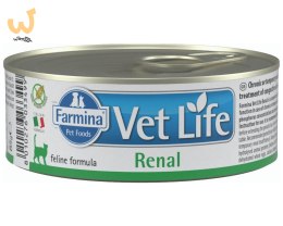 FARMINA Vet Life Renal Feline - mokra karma dla kota - 85 g