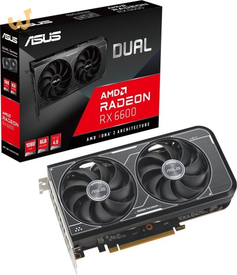 Karta graf. ASUS Dual Radeon RX 6600 V3 8GB Karta graf. ASUS Dual Radeon RX 6600 V3 8GB