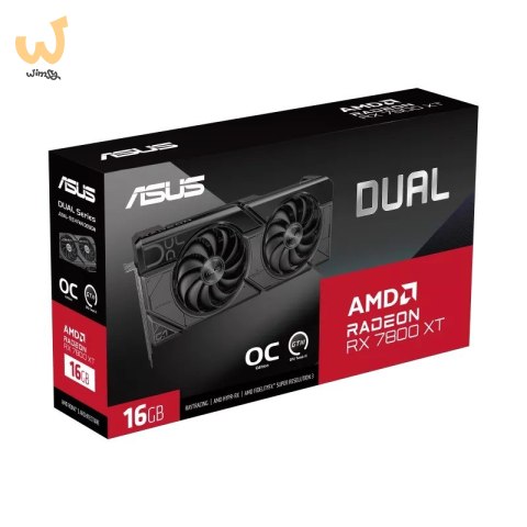 Karta graf. ASUS Dual Radeon RX 7800 XT 16GB Karta graf. ASUS Dual Radeon RX 7800 XT 16GB