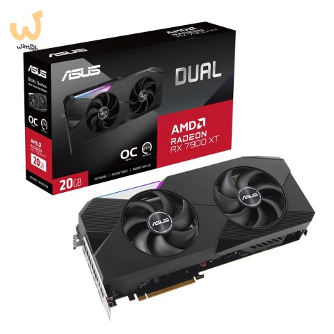 Karta graf. ASUS Dual Radeon RX 7900 XT - OC Editio (WYPRZEDAŻ) Karta graf. ASUS Dual Radeon RX 7900 XT - OC Editio (WYPRZEDAŻ)