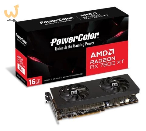 Karta graf. PowerColor RX 7800 XT 16GB GDDR6 Karta graf. PowerColor RX 7800 XT 16GB GDDR6