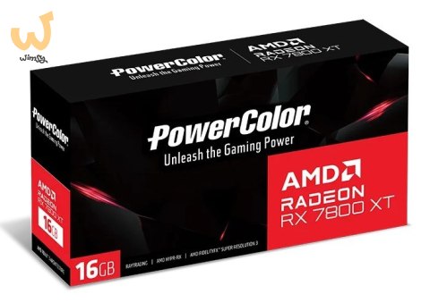 Karta graf. PowerColor RX 7800 XT 16GB GDDR6 Karta graf. PowerColor RX 7800 XT 16GB GDDR6