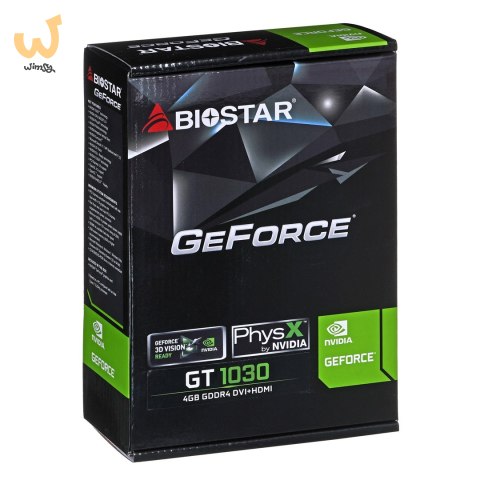 Karta graficzna BIOSTAR GeForce GT 1030 4GB ATX Karta graficzna BIOSTAR GeForce GT 1030 4GB ATX