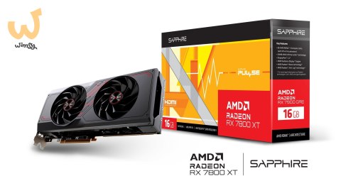 Karta graficzna SAPPHIRE RADEON RX 7800 XT PULSE GAMING 16GB GDDR6 DUAL Karta graficzna SAPPHIRE RADEON RX 7800 XT PULSE GAMING 16GB GDDR6 DUAL