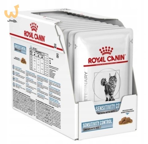 ROYAL CANIN Sensitivity Control - mokra karma dla kota - 12 x 85 g ROYAL CANIN Sensitivity Control - mokra karma dla kota - 12 x 85 g