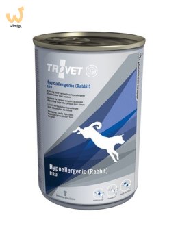 TROVET Hypoallergenic RRD z królikiem - mokra karma dla psa - 400 g