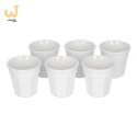 Bialetti Bicchierini zestaw 6 filiżanek do espresso biały