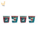 Bialetti zestaw 4 filiżanek do espresso Winter Wonderland