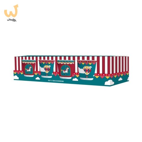 Bialetti zestaw 4 filiżanek do espresso Winter Wonderland Bialetti zestaw 4 filiżanek do espresso Winter Wonderland