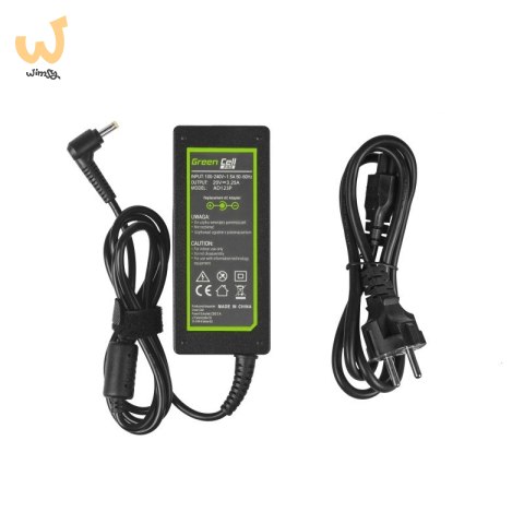 GREEN CELL PRO ZASILACZ AD123P DO LENOVO 65W / 20V 3.25A / 4.0MM-1.7MM GREEN CELL PRO ZASILACZ AD123P DO LENOVO 65W / 20V 3.25A / 4.0MM-1.7MM
